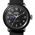 TCU Shinola Watch, The Detrola 43mm Black Dial at M.LaHart & Co. - Image 1