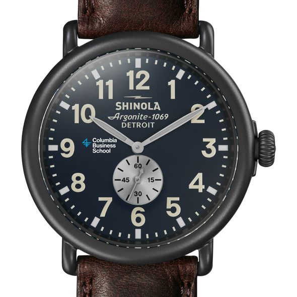 Columbia Business Shinola Watch, The Runwell 47mm Midnight Blue Dial - Image 1
