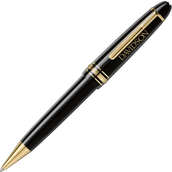 Davidson College Montblanc Meisterstück LeGrand Ballpoint Pen in Gold