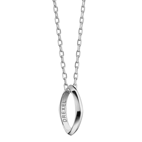 Drexel Monica Rich Kosann Poesy Ring Necklace in Silver - Image 1