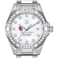 click to view Boston University W's TAG Heuer Steel Aquaracer with MOP Dia Dial & Bezel - Image 1