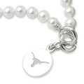 Texas Longhorns Pearl Bracelet with Sterling Charm - Image 2