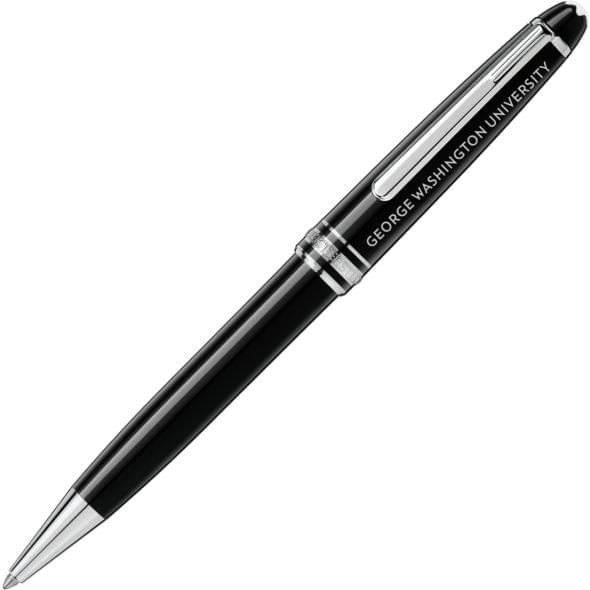 George Washington University Montblanc Meisterstück Classique Ballpoint Pen in Platinum