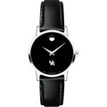 University of Kentucky Women's Movado Museum with Leather Strap - Image 2