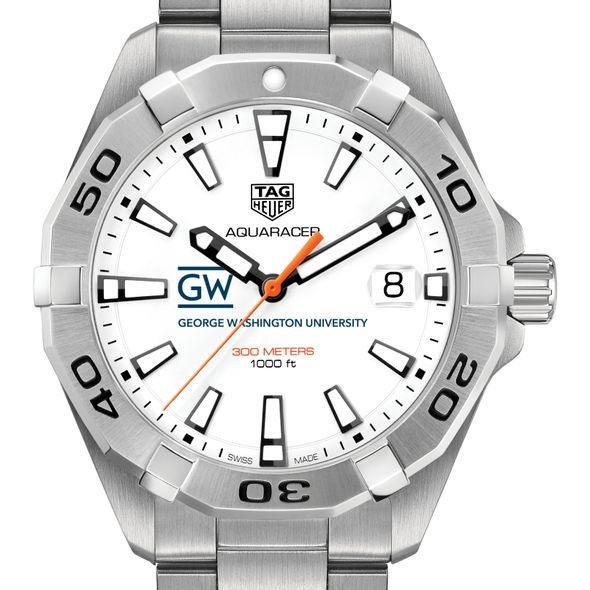 George Washington University Men's TAG Heuer Steel Aquaracer