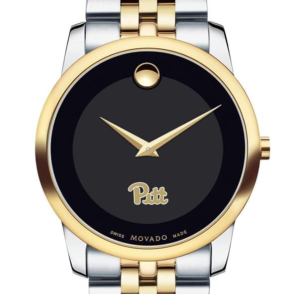 Pittsburgh Men's Movado Two-Tone Museum Classic Bracelet