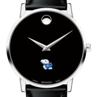 Kansas Men's Movado Museum with Leather Strap