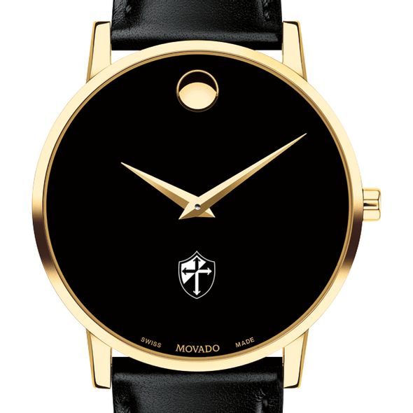 Providence Men's Movado Gold Museum Classic Leather - Image 1