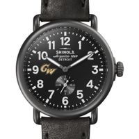 George Washington Shinola Watch, The Runwell 41mm Black Dial