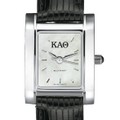 KAT Women's Mother of Pearl Quad Watch with Leather Strap - Image 2