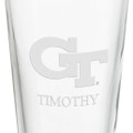 Georgia Tech 16 oz Pint Glass - Image 3