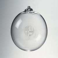 Creighton Glass Ornament by Simon Pearce