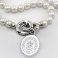 James Madison Pearl Necklace with Sterling Silver Charm - Image 2