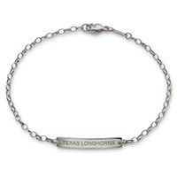 Texas Longhorns Monica Rich Kosann Petite Poesy Bracelet in Silver