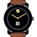 Boston University Men's Movado BOLD with Brown Leather Strap - Image 1