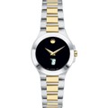 Siena Women's Movado Collection Two-Tone Watch with Black Dial - Image 2
