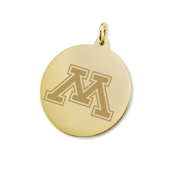 Minnesota 14K Gold Charm - Image 1