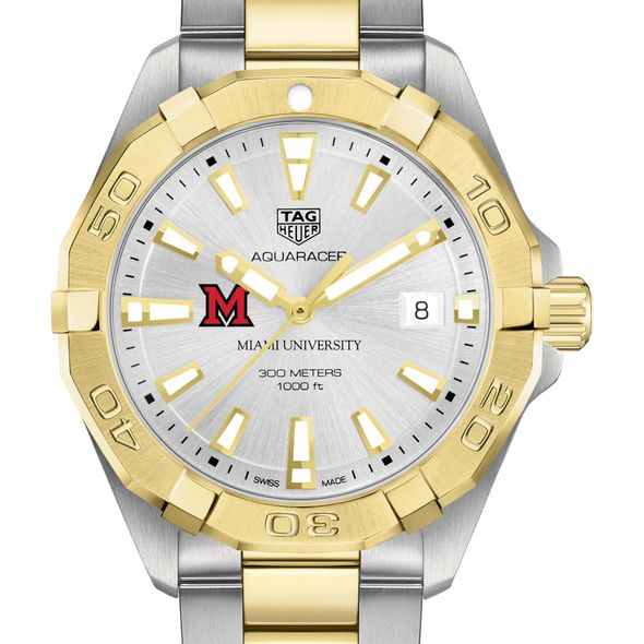 Miami University Men's TAG Heuer Two-Tone Aquaracer