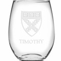HBS Stemless Wine Glasses Made in the USA - Set of 2 - Image 2