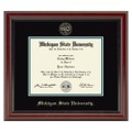 Michigan State Diploma Frame, the Fidelitas - Image 1