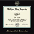 Michigan State Diploma Frame, the Fidelitas - Image 2