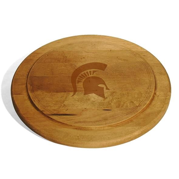 Michigan State Round Bread Server