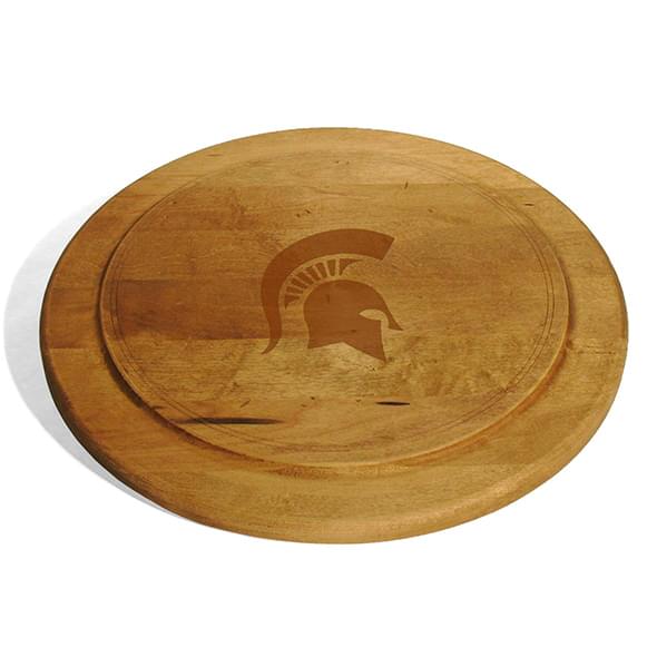 Michigan State Round Bread Server
