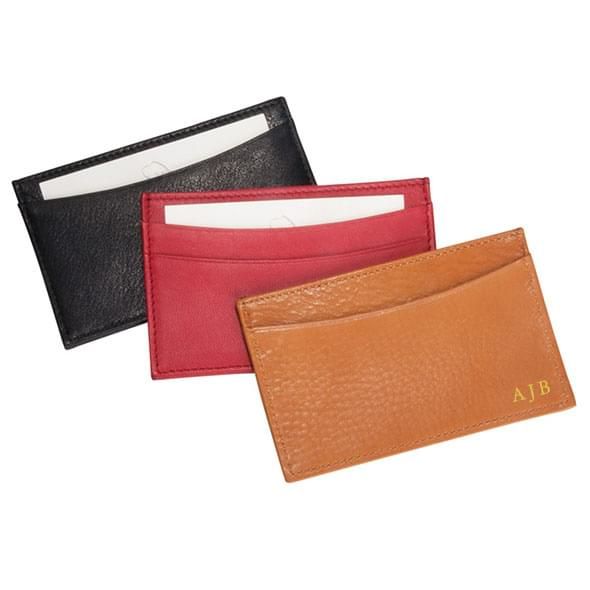 Slim Leather Card Case - Image 1