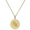 SFASU 18K Gold Pendant & Chain - Image 2