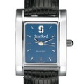 Stanford Women's Blue Quad Watch with Leather Strap - Image 1