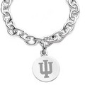 Indiana University Sterling Silver Charm Bracelet - Image 2