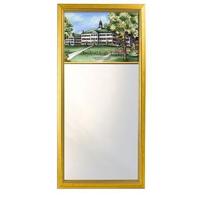 Dartmouth Eglomise Mirror with Gold Frame