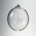 Saint Joseph's Glass Ornament by Simon Pearce - Image 1