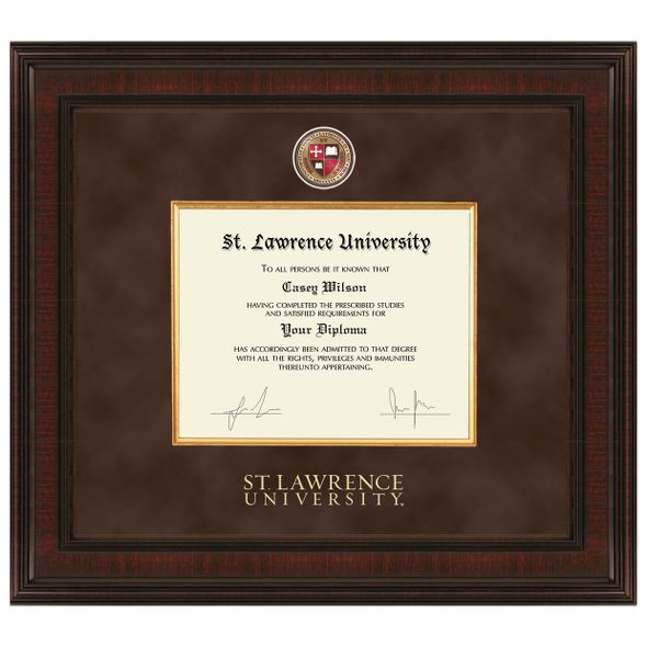 St. Lawrence Diploma Frame - Excelsior - Image 1