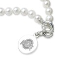 Ohio State Pearl Bracelet with Sterling Silver Charm - Image 2