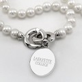 Lafayette Pearl Necklace with Sterling Silver Charm - Image 2