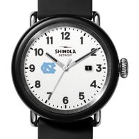 University of North Carolina Shinola Watch, The Detrola 43mm White Dial at M.LaHart & Co.