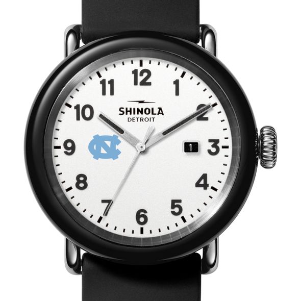 University of North Carolina Shinola Watch, The Detrola 43mm White Dial at M.LaHart & Co. - Image 1