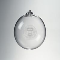 Boston College Glass Ornament by Simon Pearce