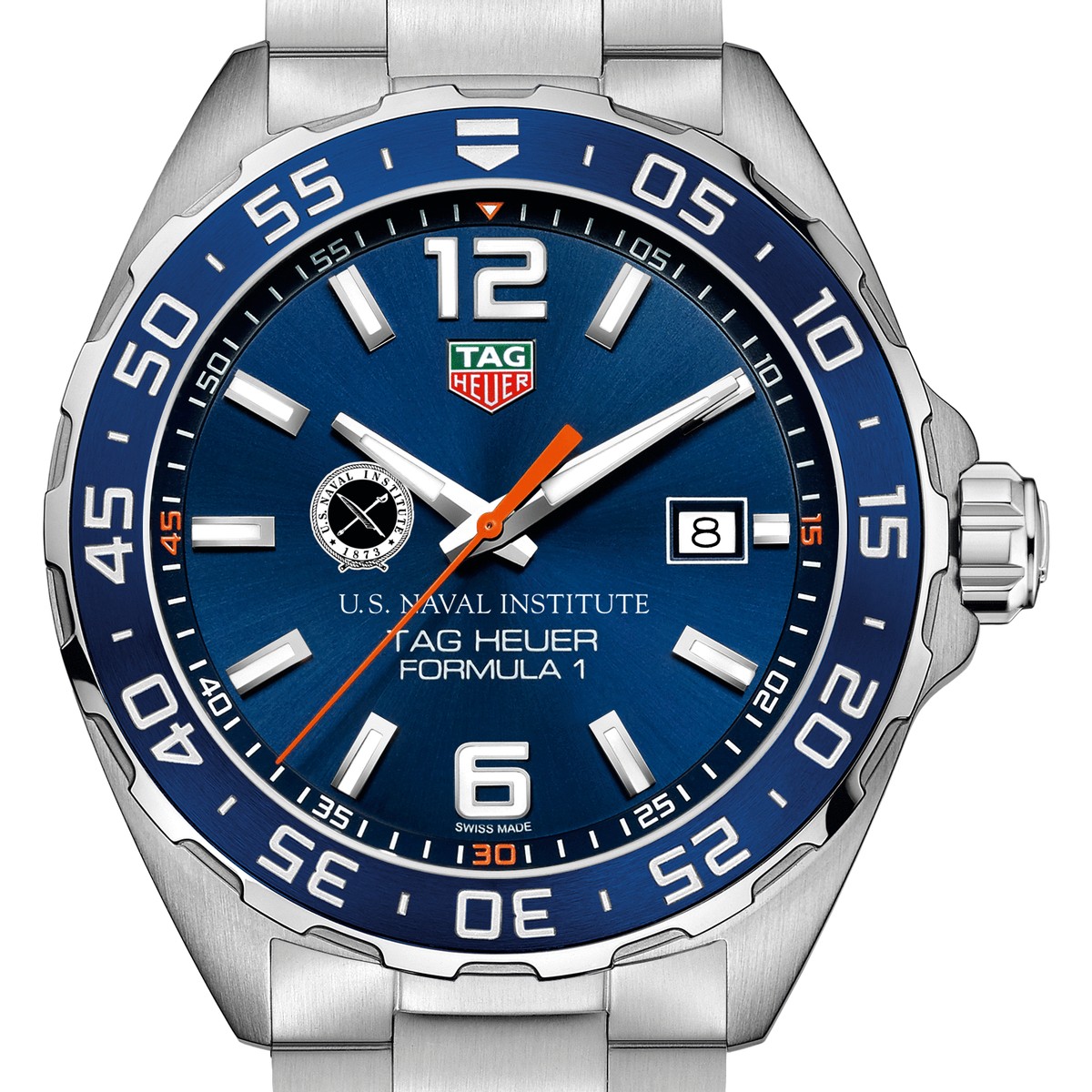 tag formula 1 blue dial