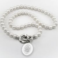 University of Tennessee Pearl Necklace with Sterling Silver Charm