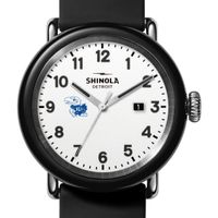 University of Kansas Shinola Watch, The Detrola 43mm White Dial at M.LaHart & Co.