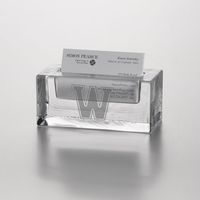 Williams Glass Business Cardholder by Simon Pearce