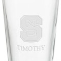 North Carolina State 16 oz Pint Glass- Set of 2 - Image 3