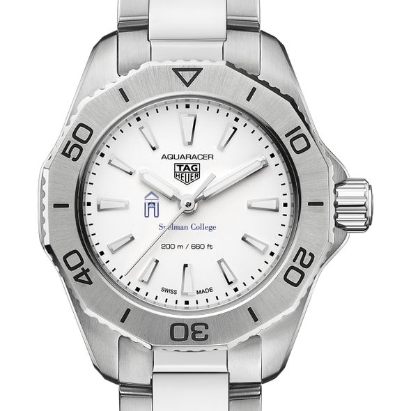 Spelman Women's TAG Heuer Steel Aquaracer with Silver Dial - Image 1