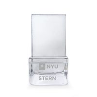 NYU Stern Glass Phone Holder by Simon Pearce