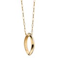 Nebraska Monica Rich Kosann Poesy Ring Necklace in Gold - Image 2