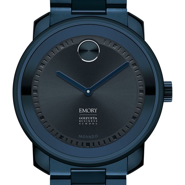 Emory Goizueta Business School Men's Movado BOLD Blue Ion with Bracelet