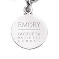 Emory Goizueta Sterling Silver Charm - Image 1