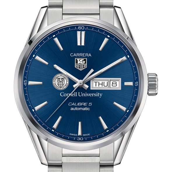 Cornell University Men's TAG Heuer Carrera with Day-Date
